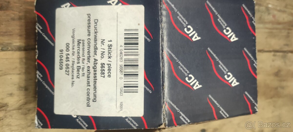 Mercedes Benz, měnič tlaku, výfukový systém - 2