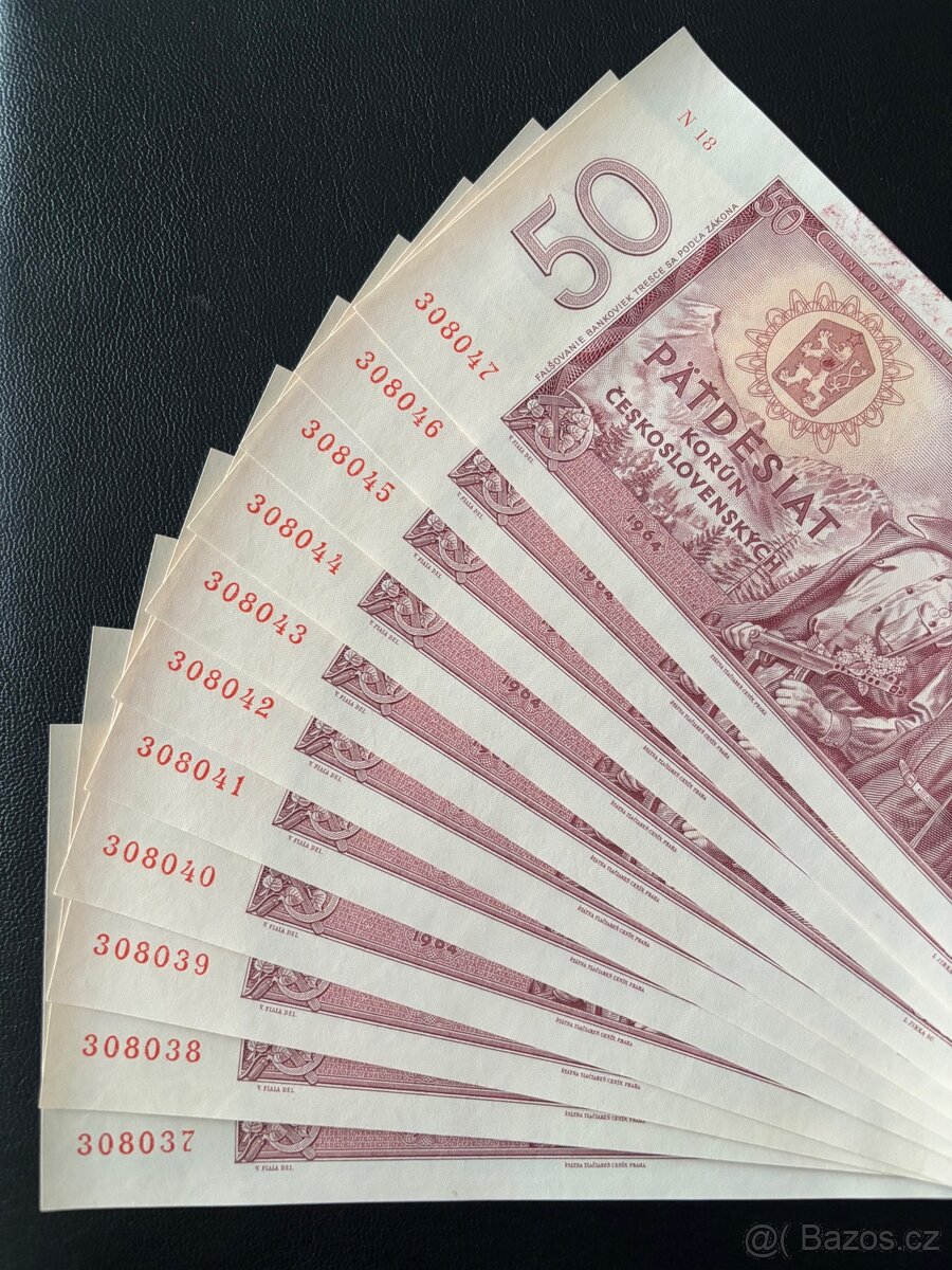 Bankovka 50Kčs 1964 - 2