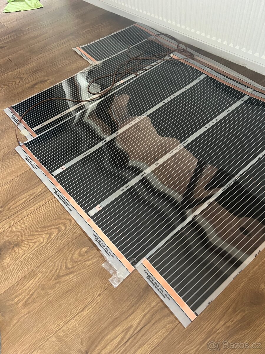 Rexva infra topná sálavá fólie pro vytápění podlahy. - 2