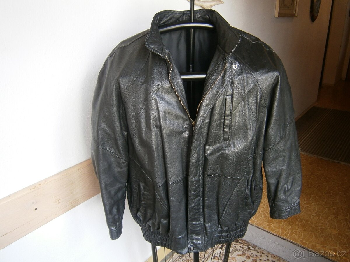 pánská kožená bunda - 2