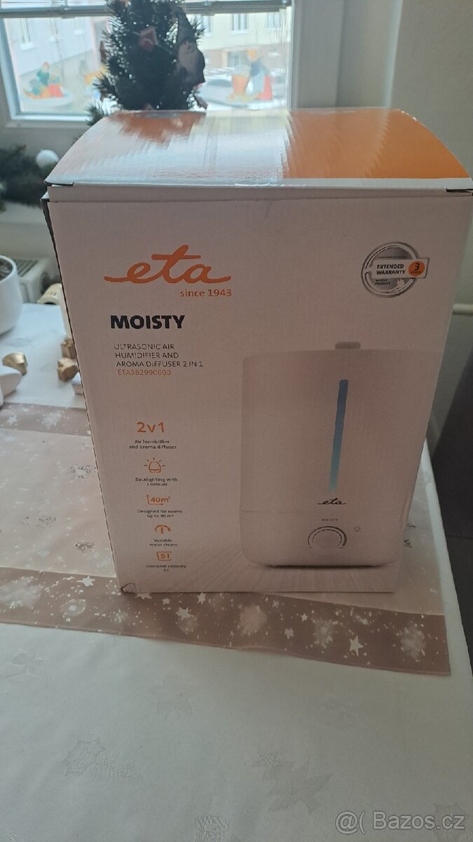 Zvlhčovač vzduchu a difuzér Eta - 2