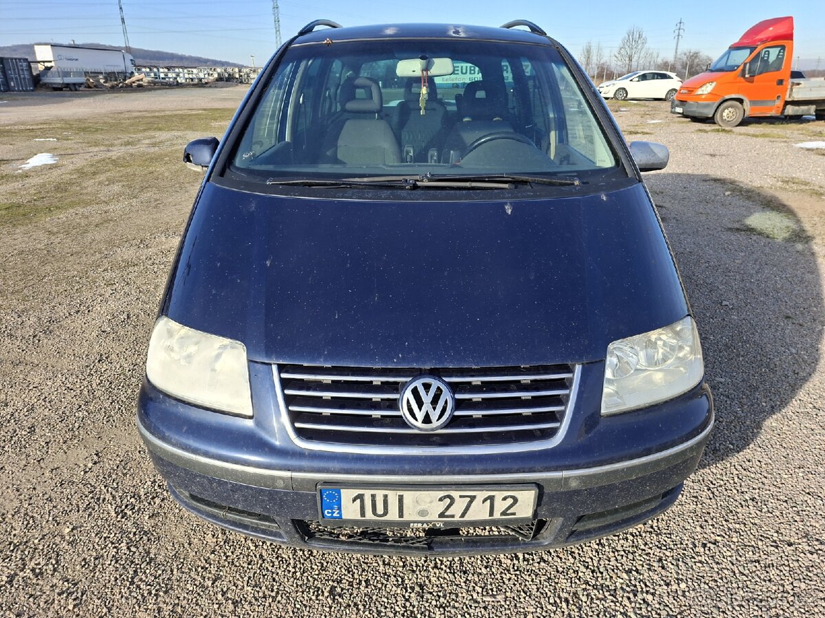 Volkswagen Shara 1.9 Tdi-7 míst - 2