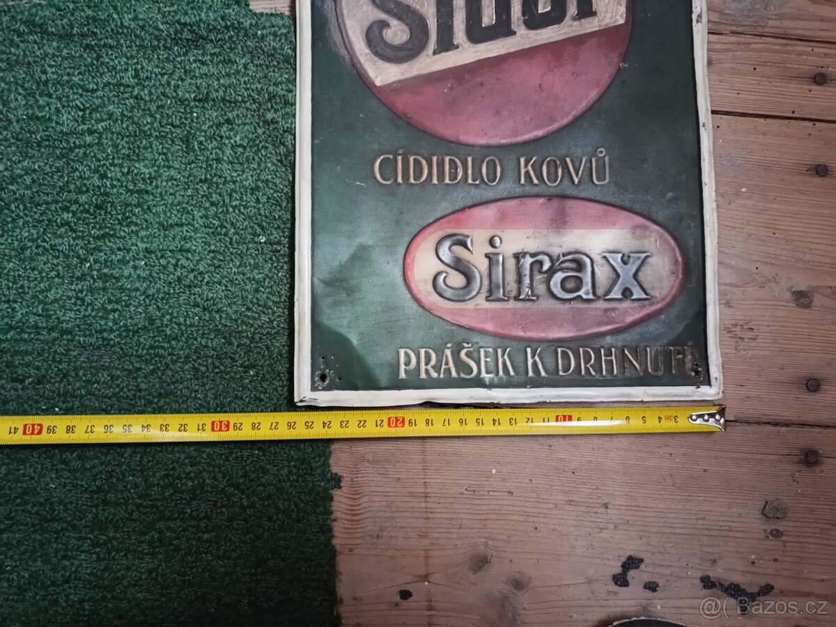 STARÁ REKLAMNÍ CEDULE SIDOL - 2