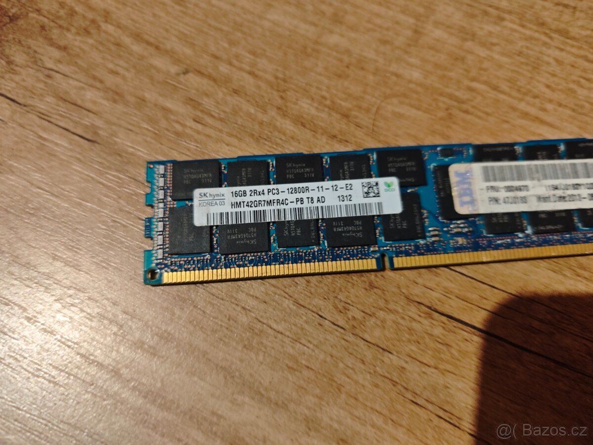 RAM DDR3 16GB 1600MHz SK Hynix ECC - 2
