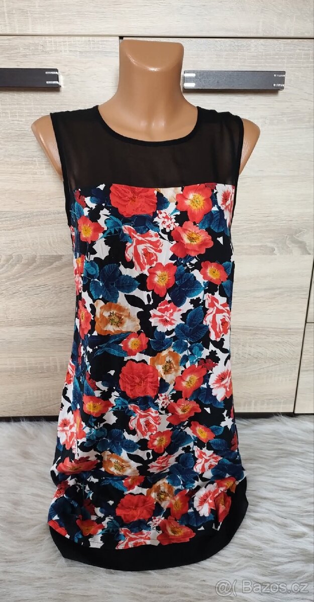 Barevné šaty - M - 2