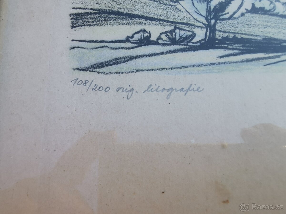 Prodám litografii - 2