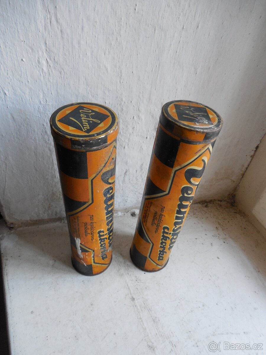 Reklamní plechovka Velimská cikorka - 2