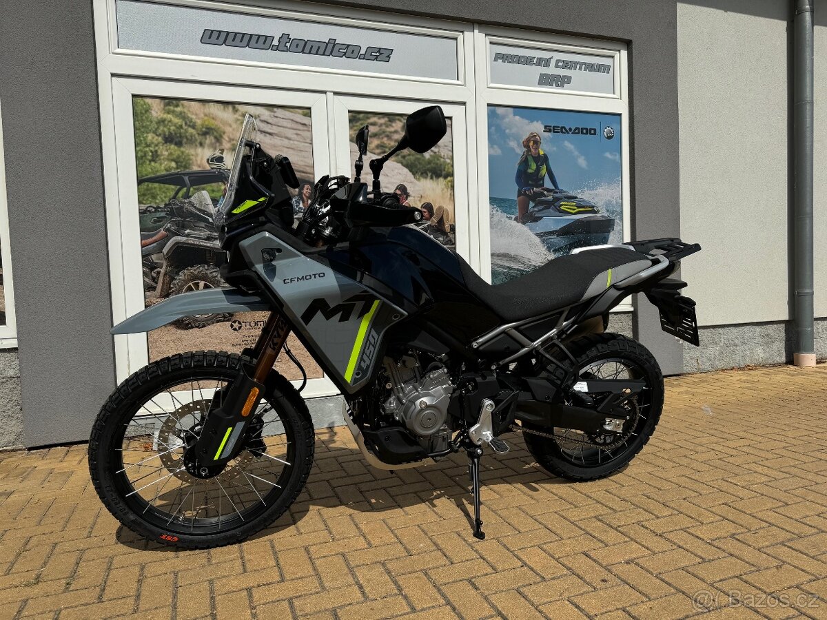 CFMOTO 450MT-RX EU5+ šedá