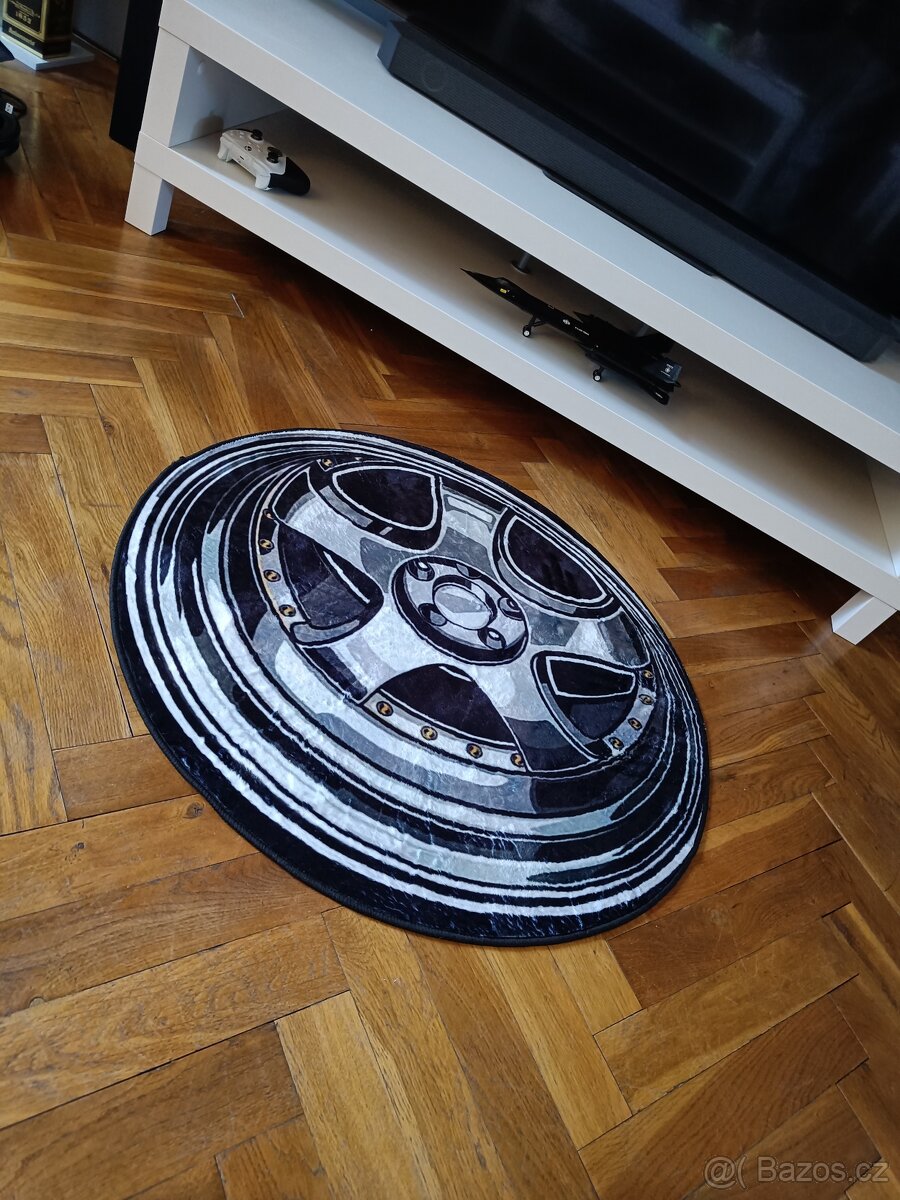 Auto koberec, kobereček ALU kola 3D - 2