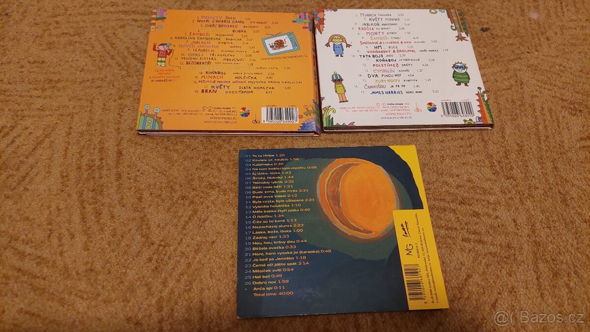 3 CD pro děti - Bongo a Sestry Steinovy - 2