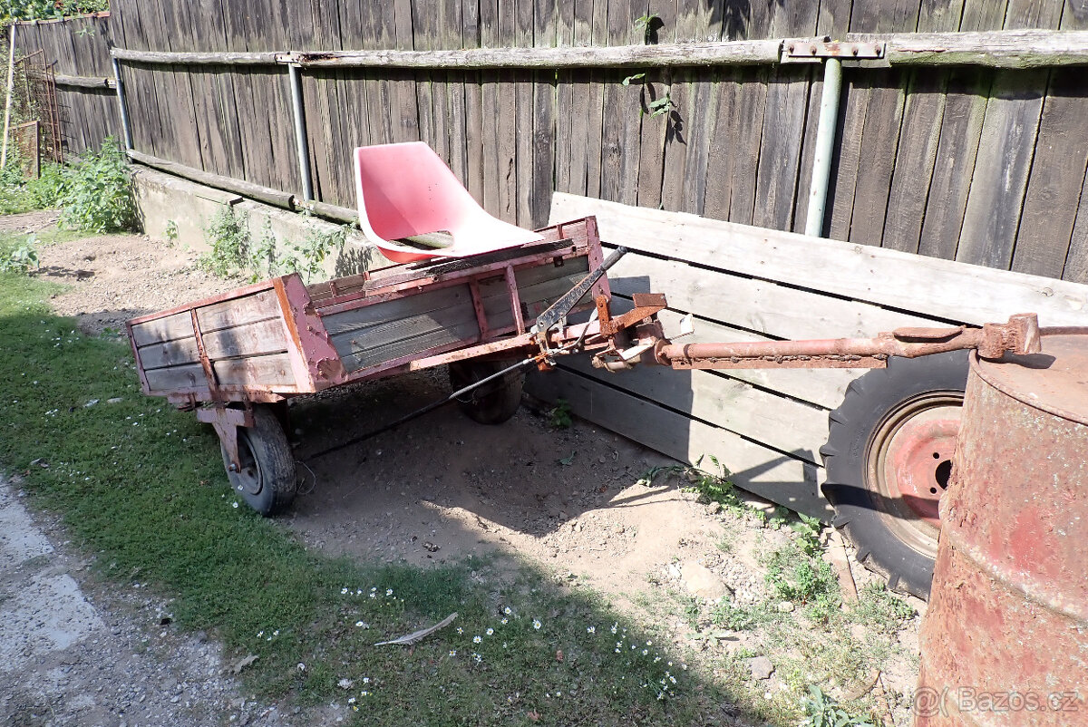 tera vari atd. - vozík brzděný, domácí výroba - 2