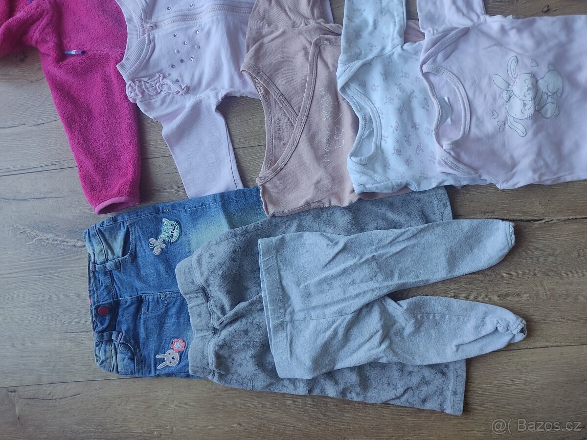 Set oblečení pro holčičku velikost 74 - 2