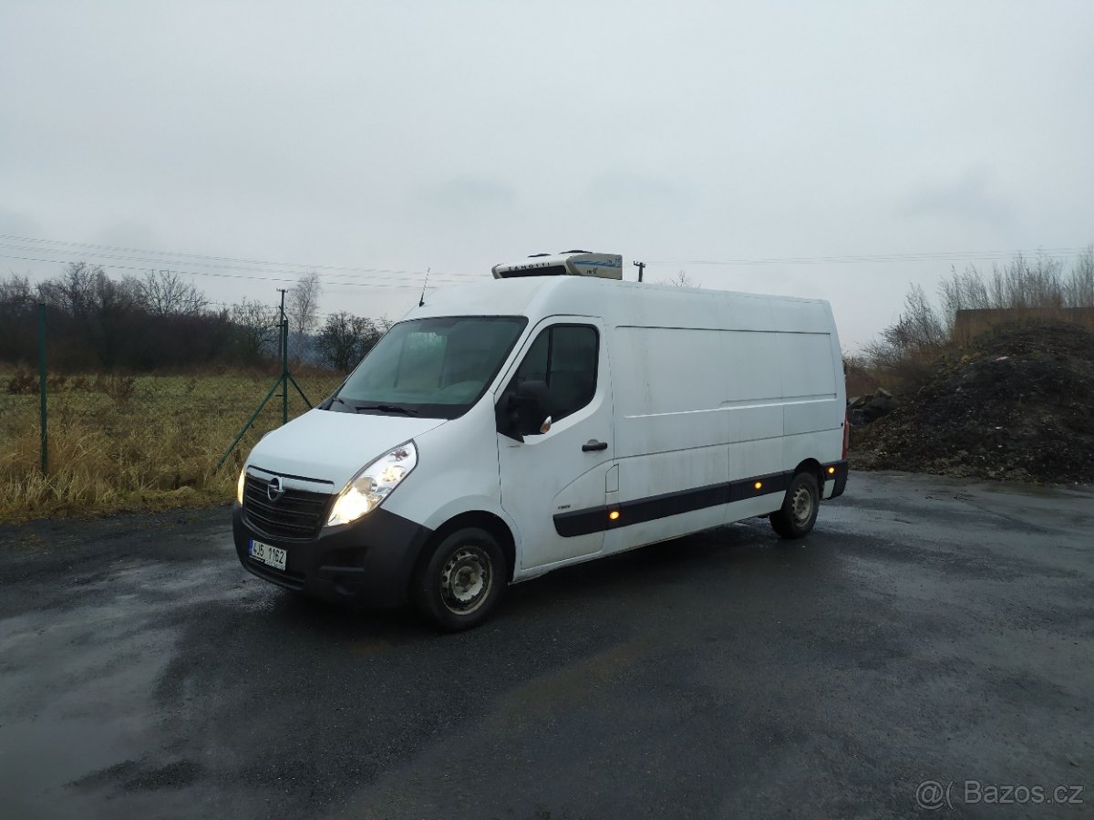 Opel Movano 2.3 / 92 kW mrazák, ČR. 1.maj. - 2