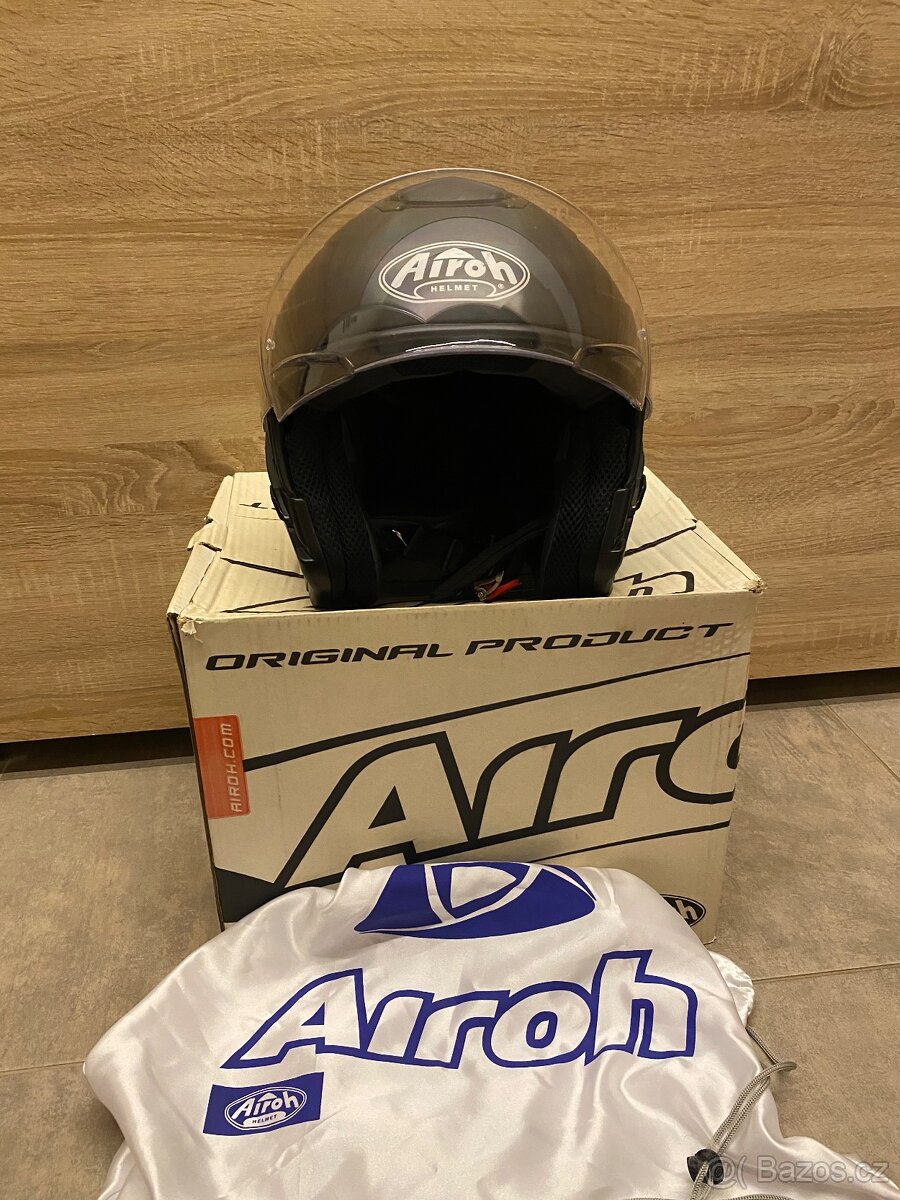 Otevřená helma na motorku AIROH, vel. XL - 2