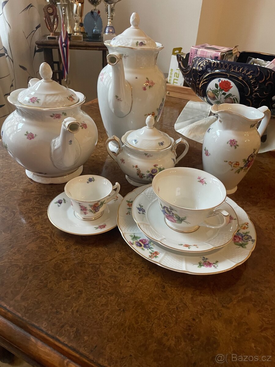 Porcelán Rosenthal čajový a kávový servis - 2