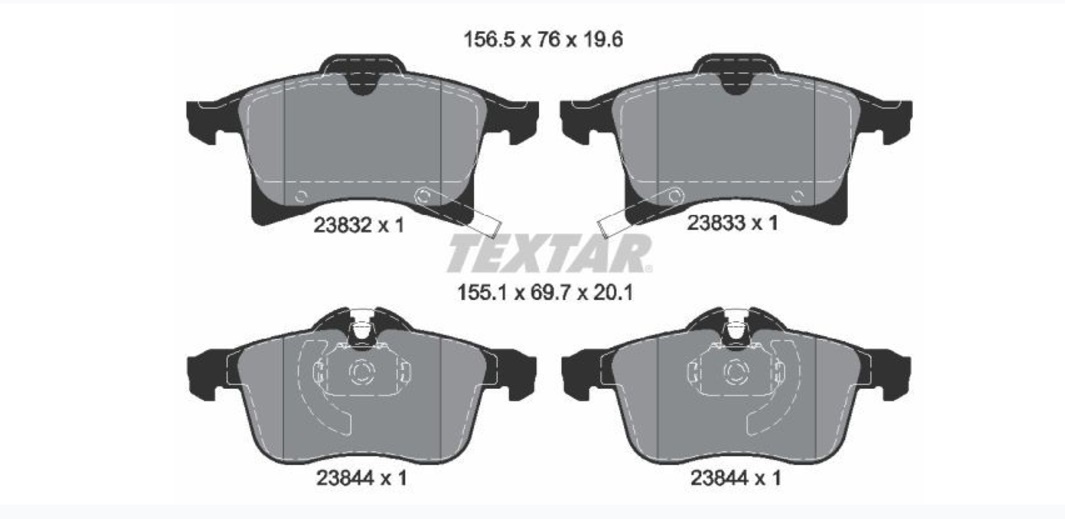 brzdové destičky OPEL - 2