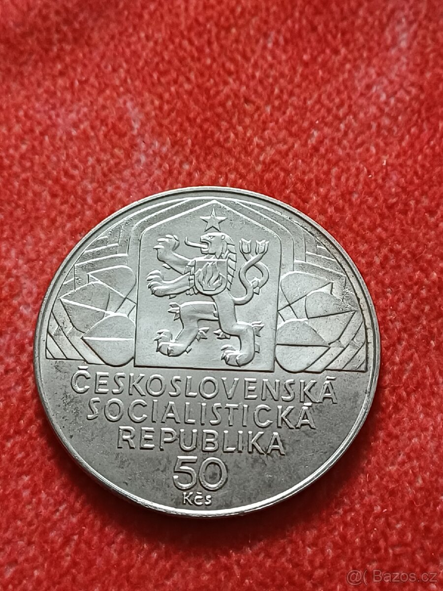 50 kčs IX. sjezd KSČ - 2