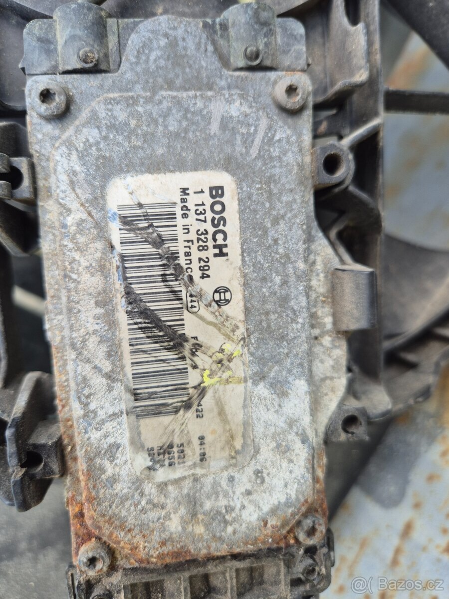 sahara+ventilátor Bosch na Mercedes A150 W169 - 2