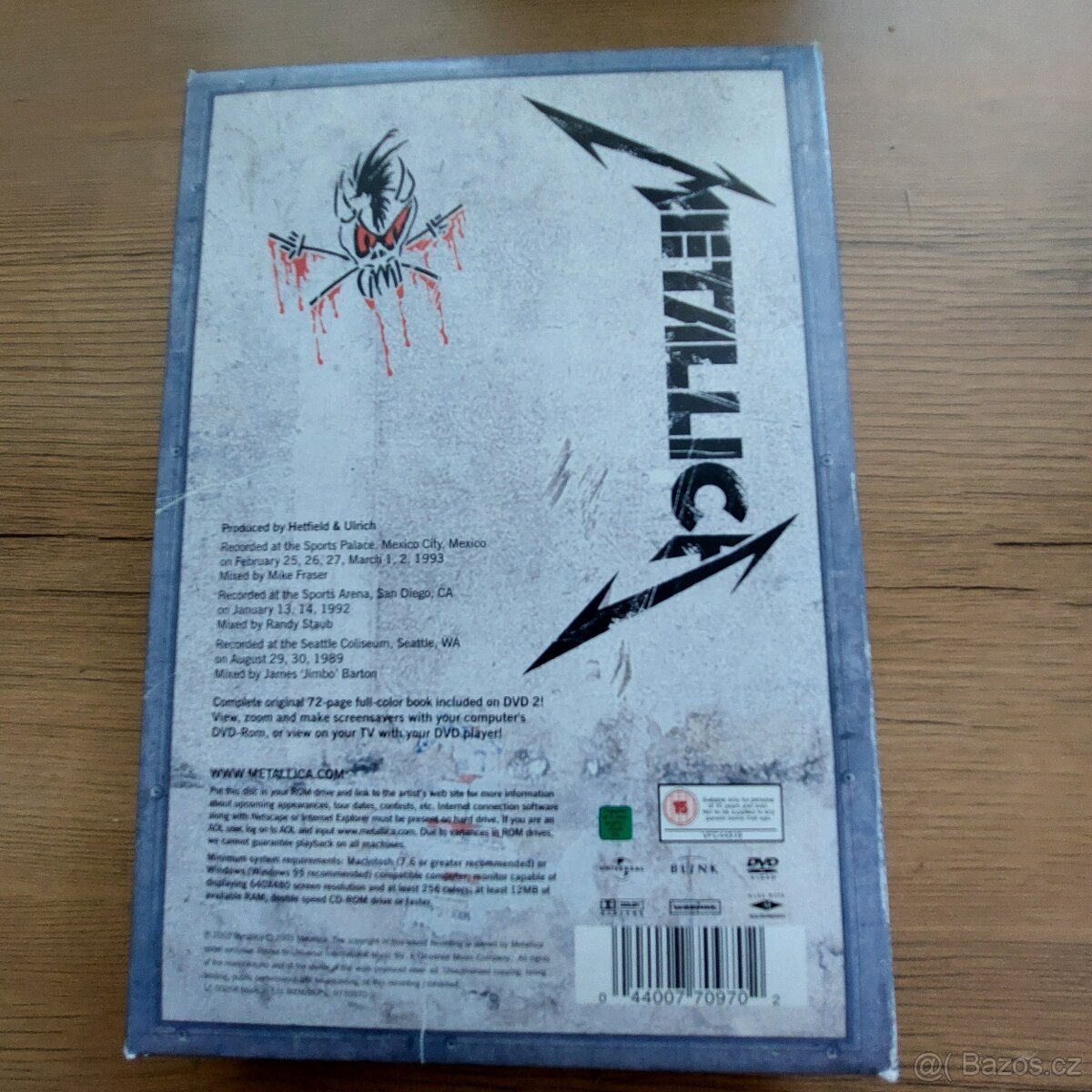 3CD + 2DVD Metallica: Live Shit - Binge & Purge, vč. dopravy - 2