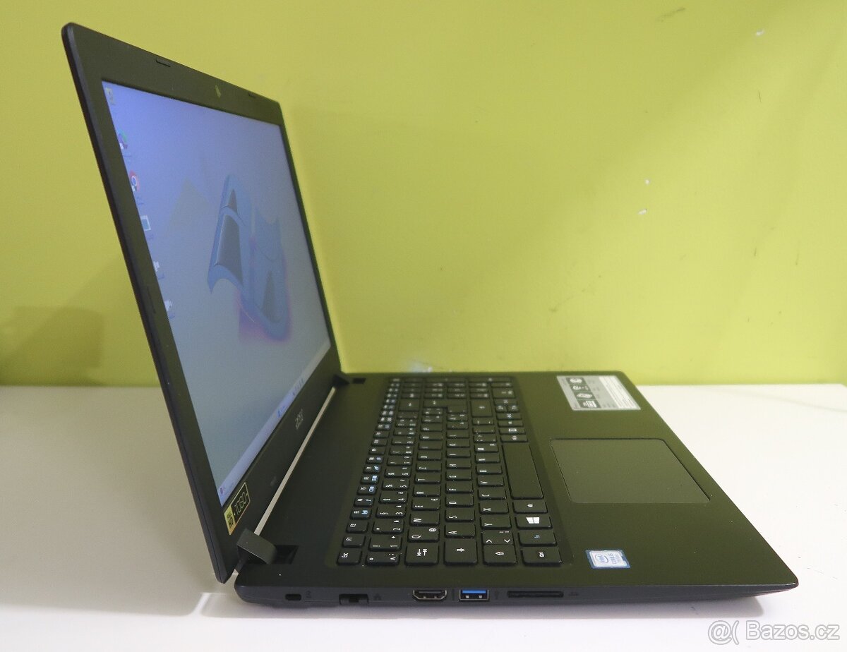 ACER A315-51 /i5-7200/8GB/SSD256GB/1920x1080/WIN11/ZÁRUKA - 2