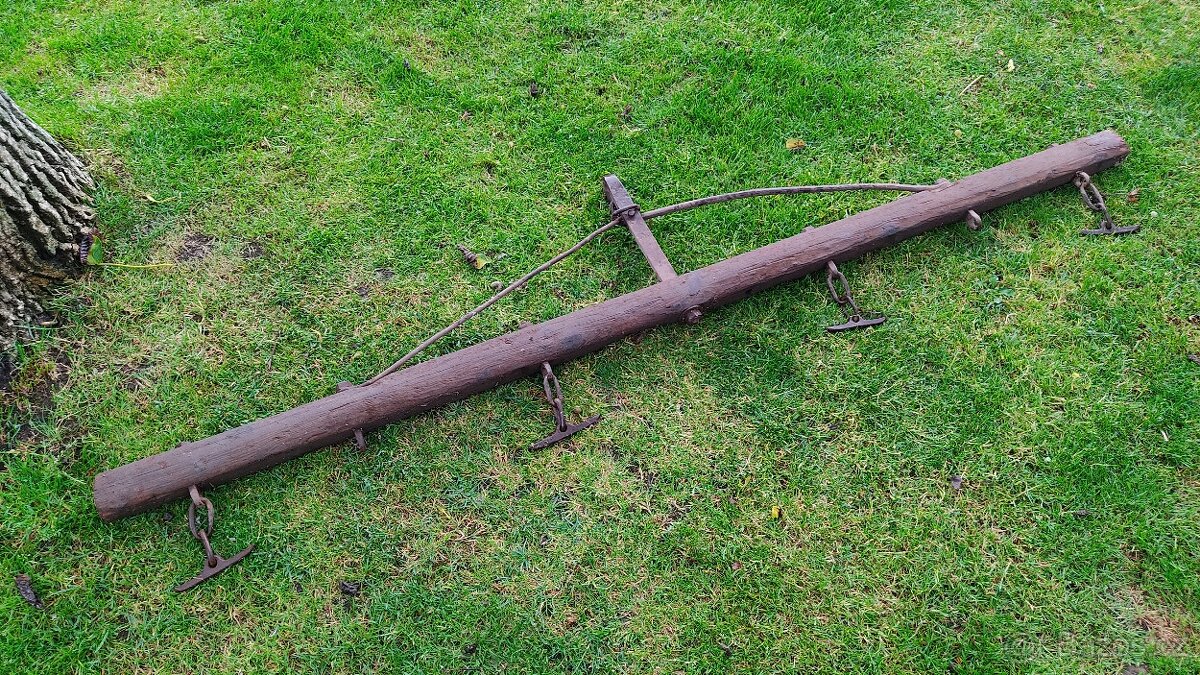 Řádkovač ruční a za koně 2ks, LP 1890 - 2