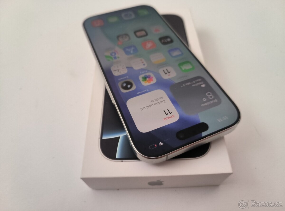 apple iphone 16 PRO 128gb White Titanium 92% Batéria - 2