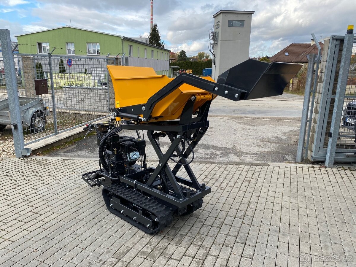 Pásový samonakládací minidumper, zvýšený výsyp - 2