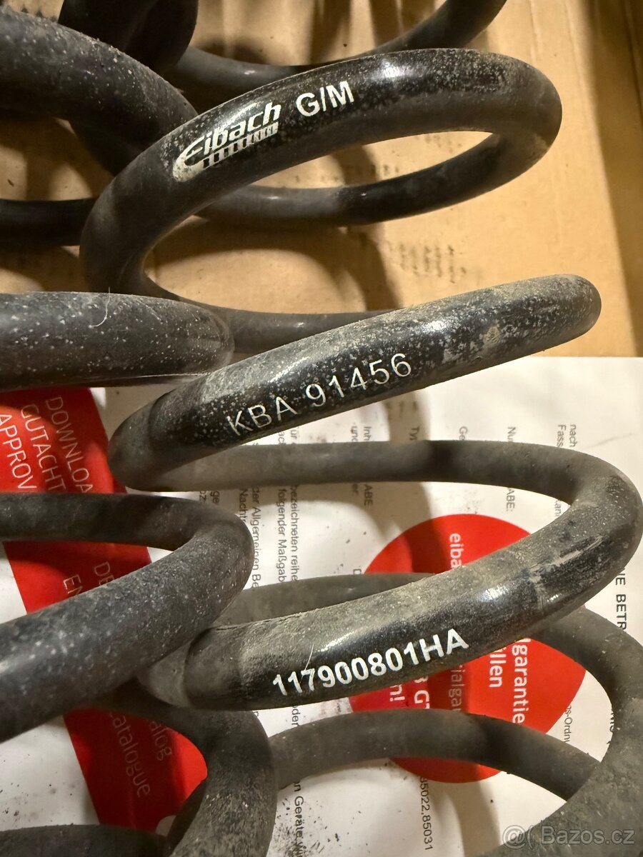 Snížené pružiny eibach superb 3 combi - 2