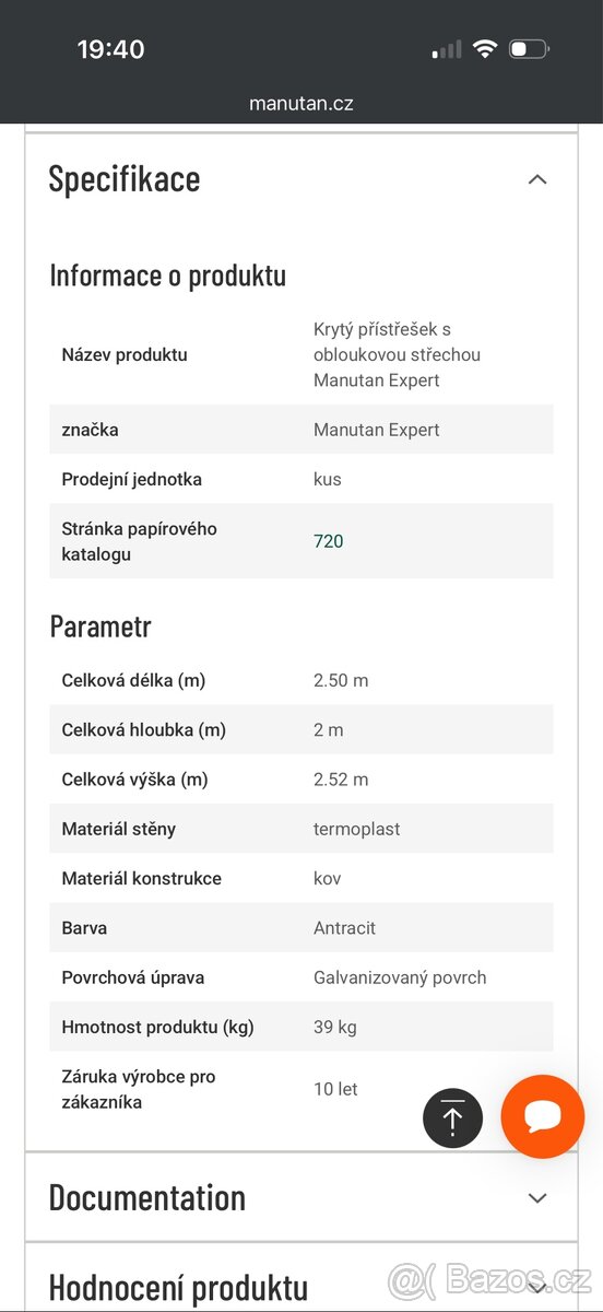 Pristresek manutan top kvalita - 2