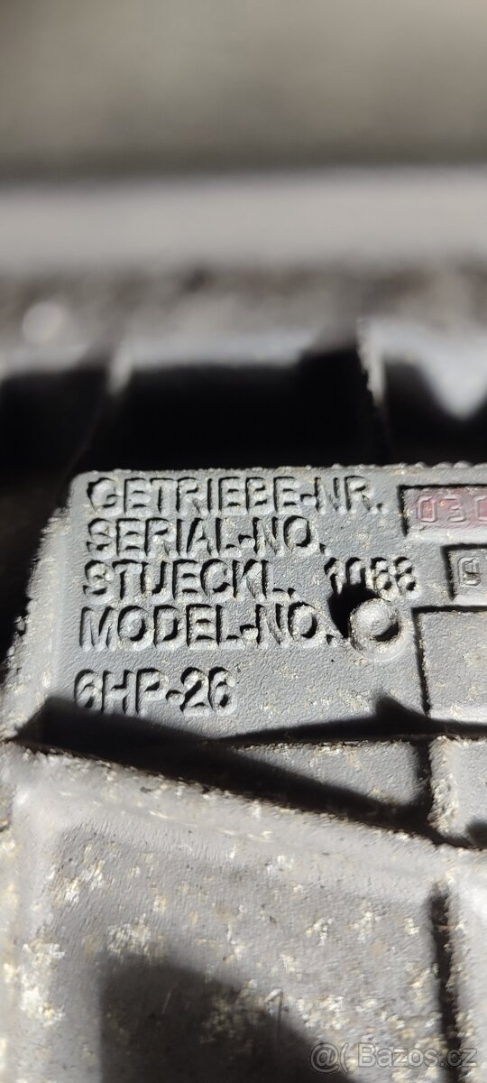 Automatická převodovka 6HP26 BMW e60 e61 - 2