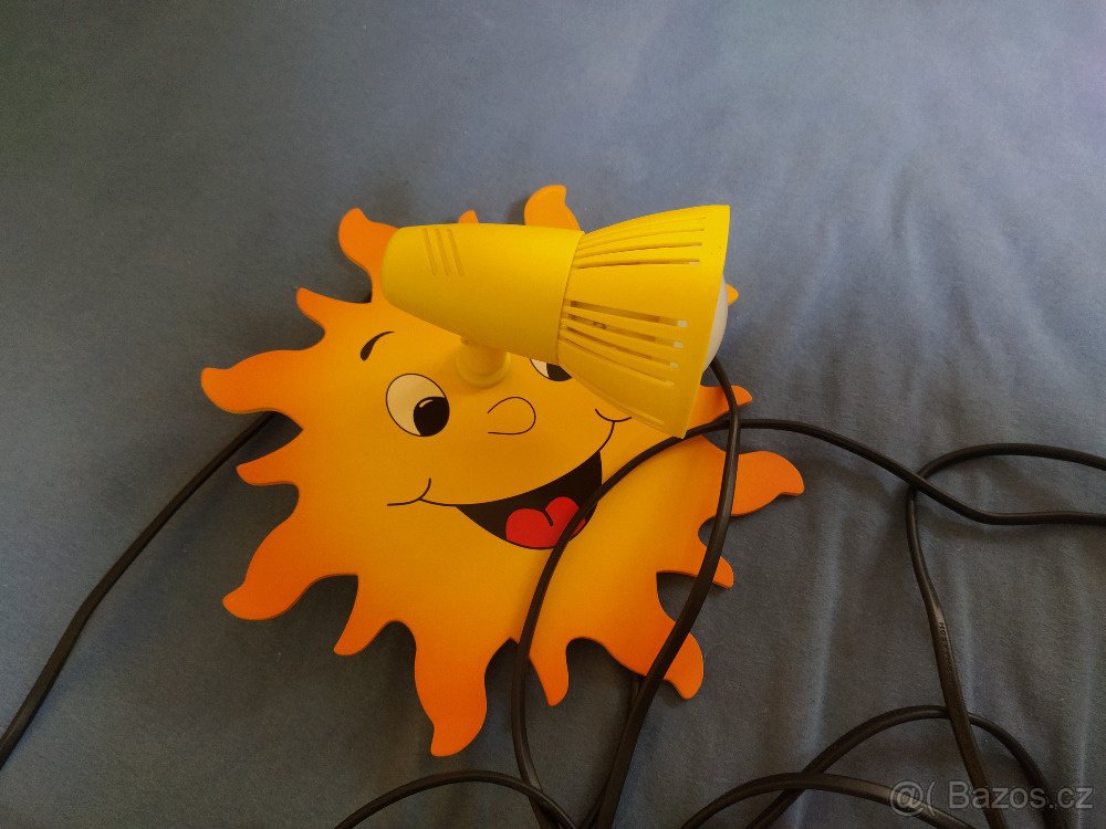 Dětské nástěnné svítidlo - sluníčko - 2