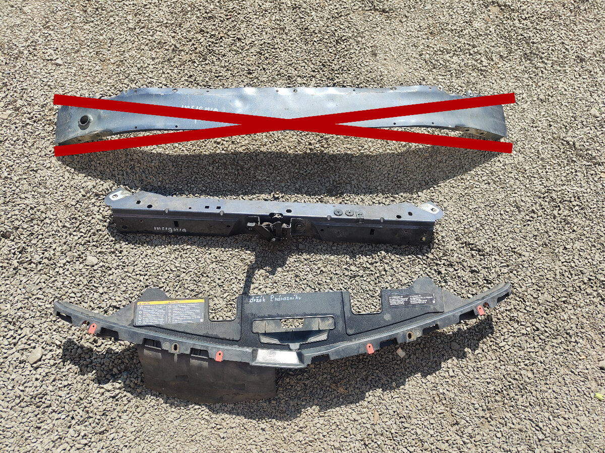 Chladič, sahara a další... Insignia A 2008-2013 - 2