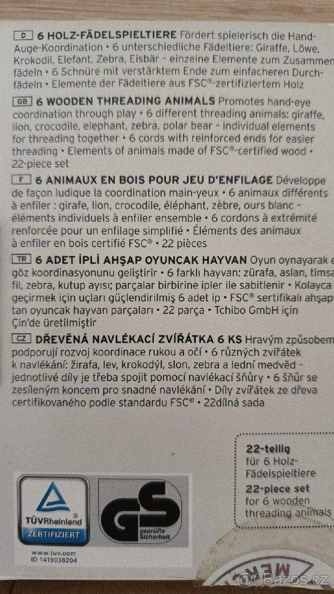 Navlékání - 2