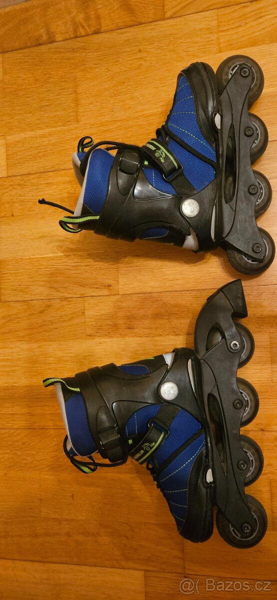 Dětské inline brusle K2 MERLIN BOY 32-37 - 2