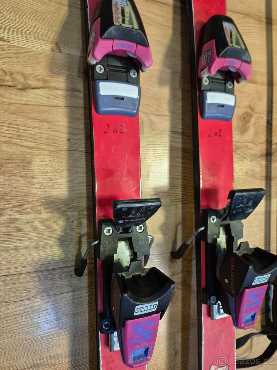 Dětské lyže K2 110cm + hůlky - 2