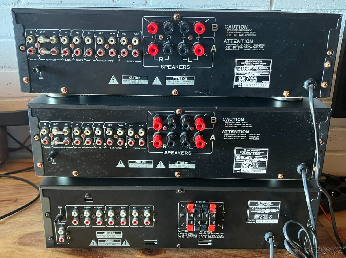 PIONEER KVALITNÍ ZESILOVAČE - 2