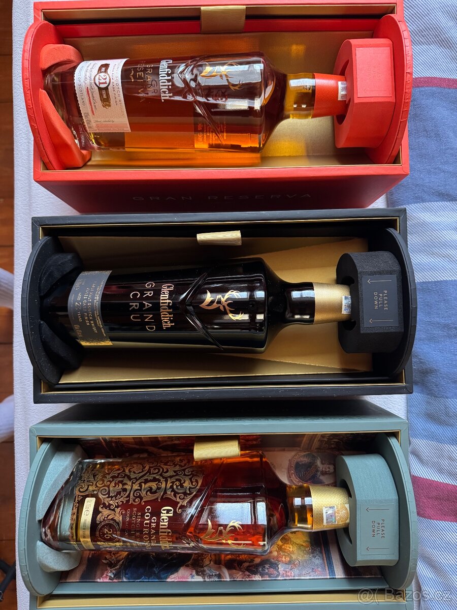 Glenfiddich prémiové láhve - 2
