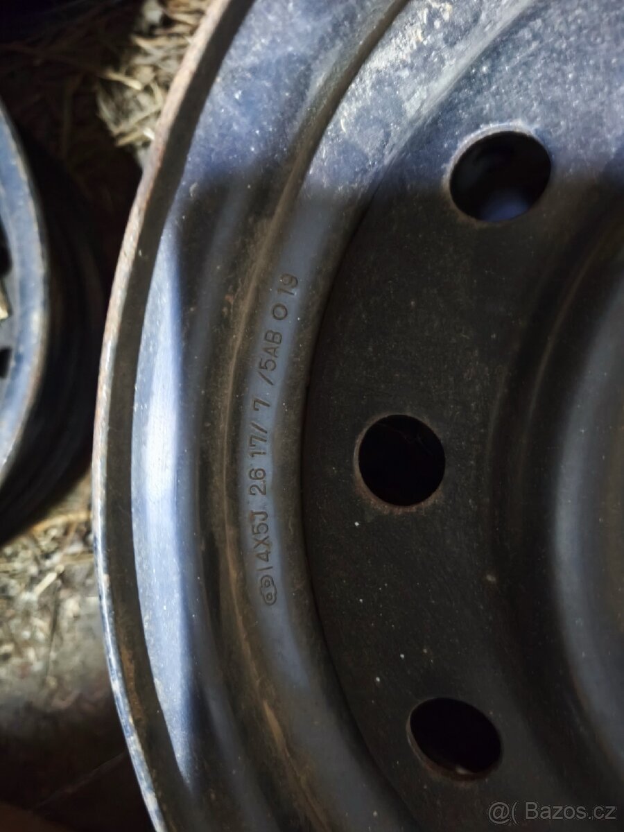 Plechové disky 14" 4x100 - 2