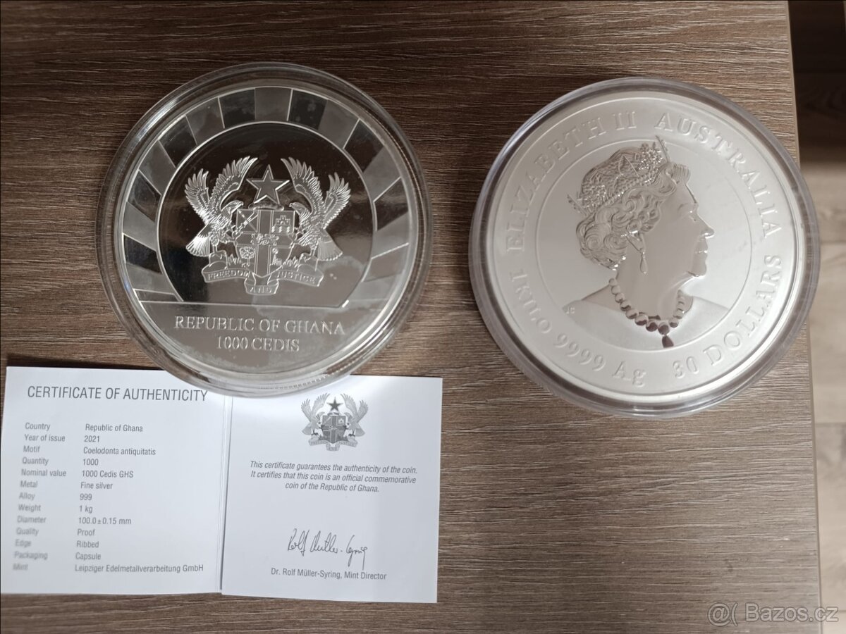 1kg stříbrné mince - 2