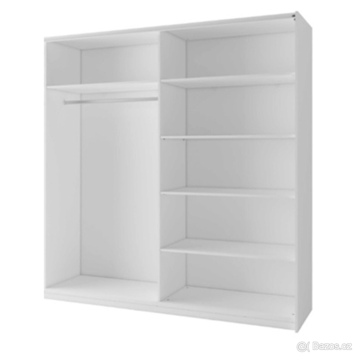 VELKÁ ŠATNÍ SKŘÍŇ (bílá) - 2
