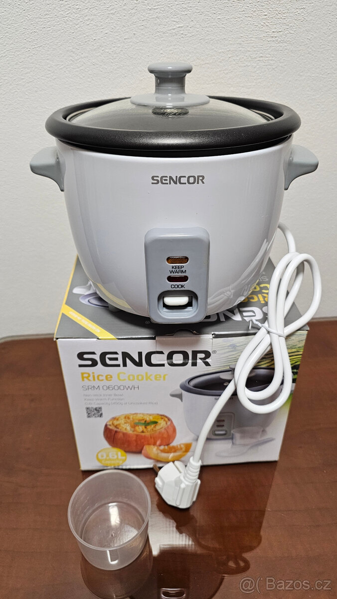 Rýžovar Sencor SRM 0600WH-pouze odzkoušený-Havířov - 2