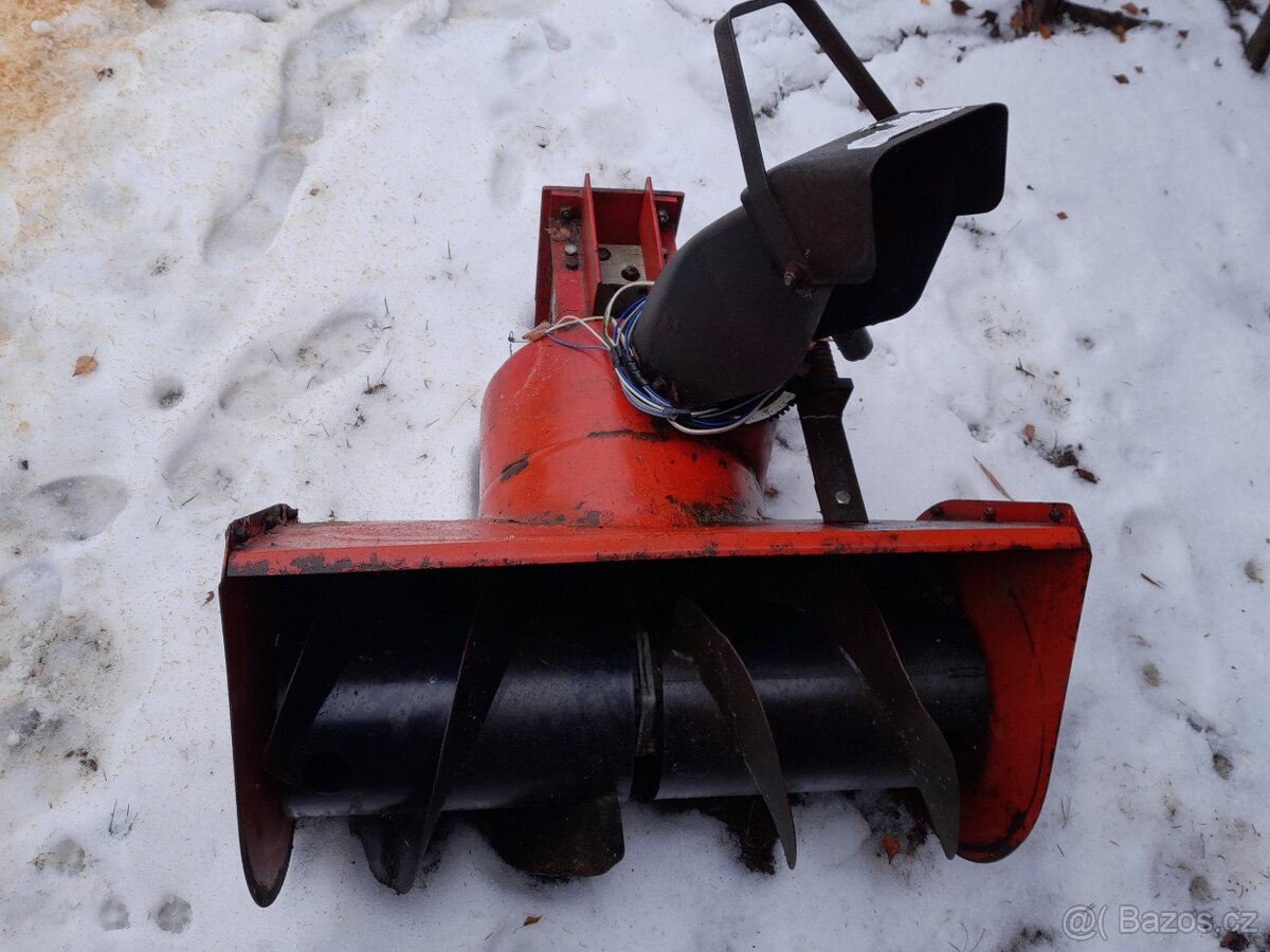 Fréza na sníh, sněhová fréza - 2