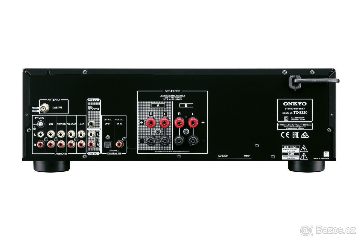 receiver Onkyo TX-8220 - ZÁNOVNÍ, DAB+, BLUETOOTH, PC 8400,- - 2