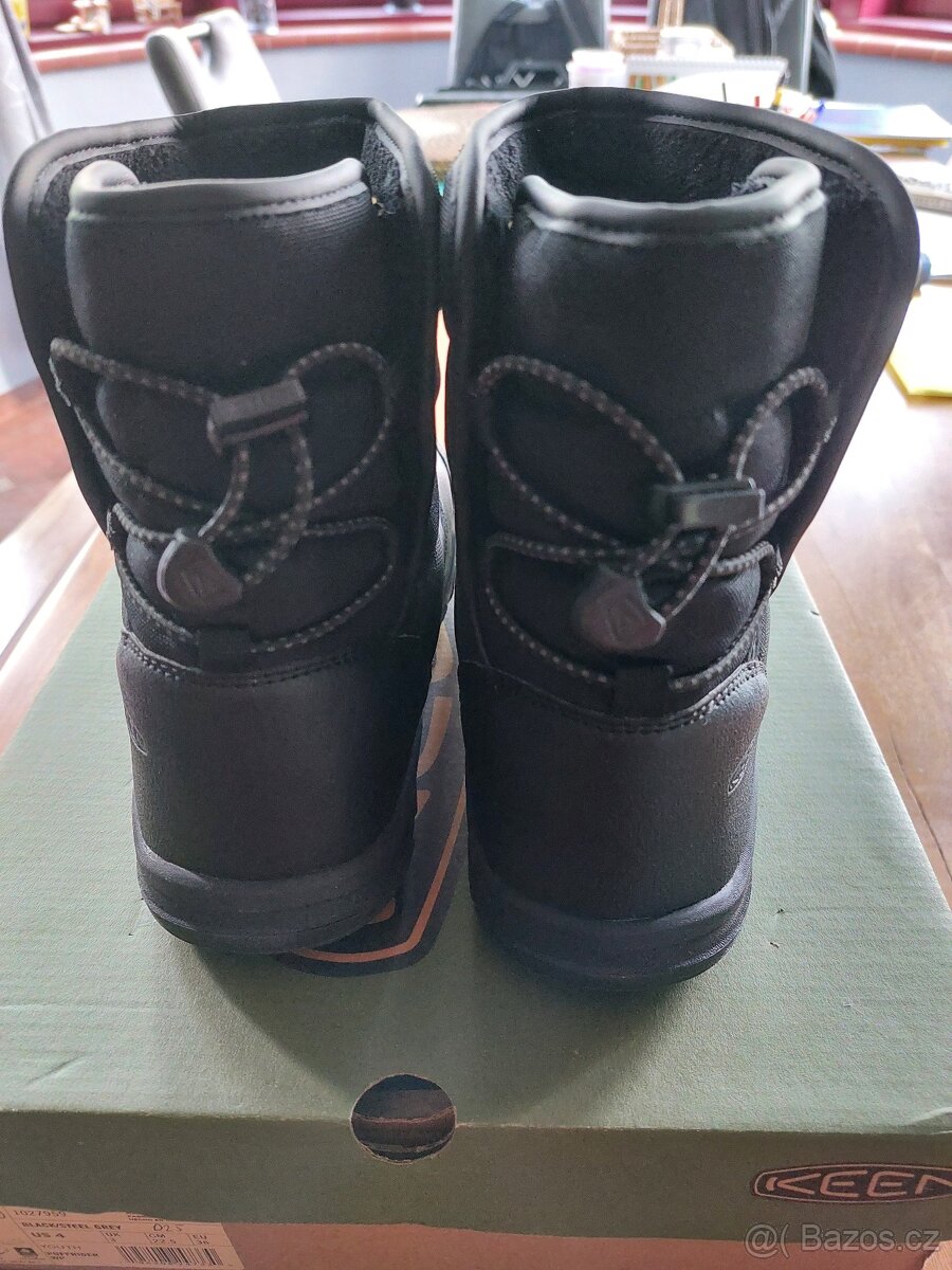 Dětské zimní KEEN YOUTH PUFFRIDER WP, vel. 36, nové - 2