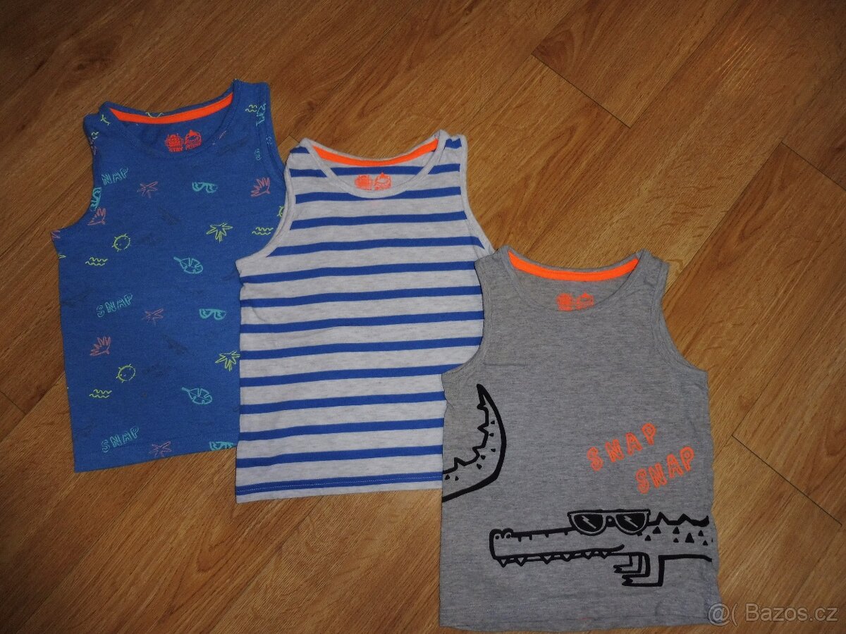 Chlapecká letní trika bez rukávu - 2