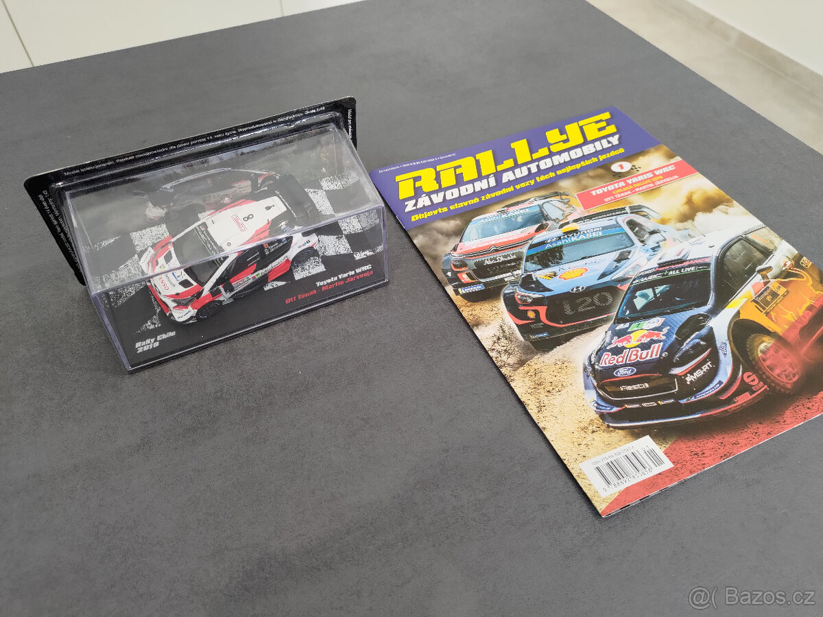 REZERVACE1:43 Toyota Yaris WRC Tänak Chile 2019 - DeAgostini - 2