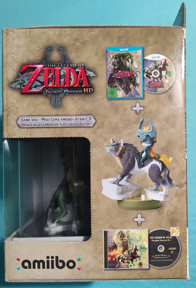 The Legend of Zelda TP sběratelský edice WIi U - 2