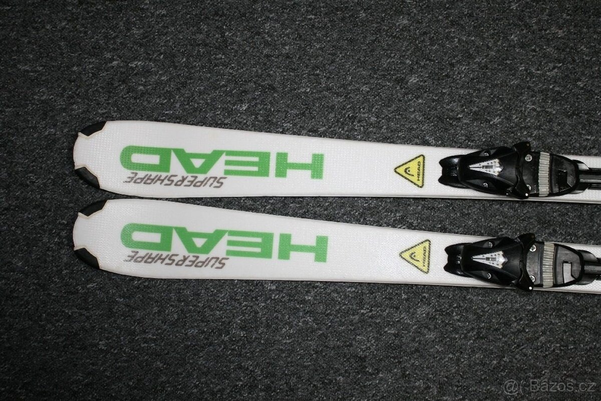 juniorské lyže Head Supershape 130 cm , lyzaky lange - 2