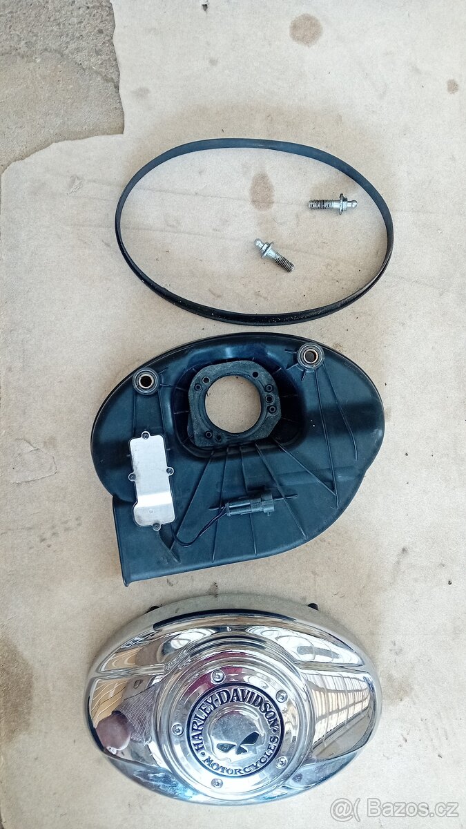 Harley Davidson twin cam airbox, sání vzduchu - 2
