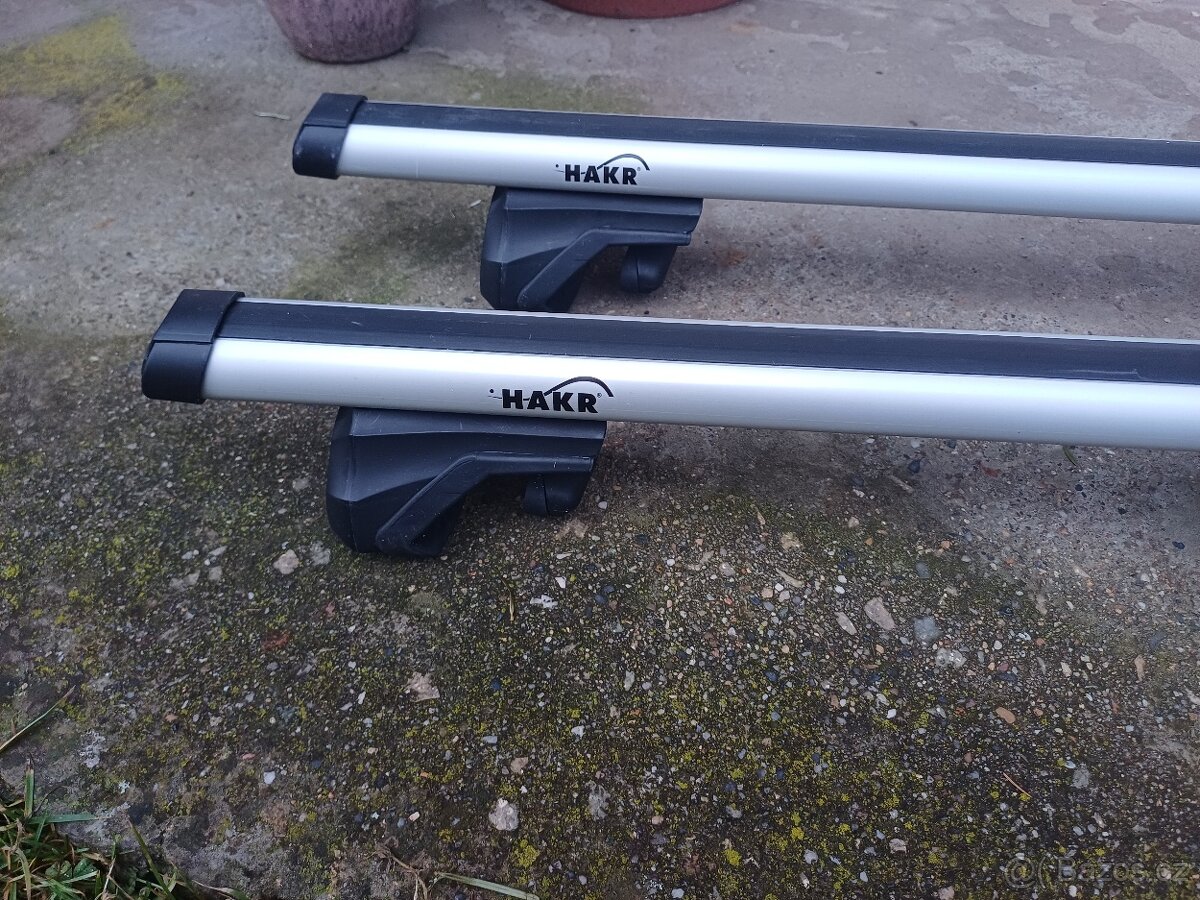 Střešní nosič/příčníky + 3x nosič jízdních kol - 2